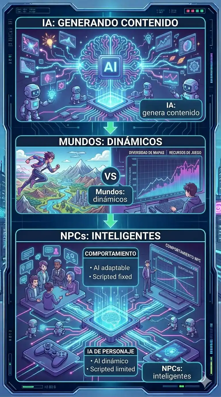 Videojuegos ia sintesis por computador